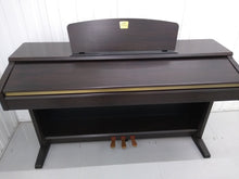 Load image into Gallery viewer, Yamaha Clavinova CLP-120 Digital Piano and stool Full Size 88 keys stock # 22123