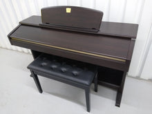 Load image into Gallery viewer, Yamaha Clavinova CLP-130 Digital Piano and stool in rosewood stock number 22122