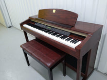 Load image into Gallery viewer, Yamaha Clavinova CLP-170 Digital Piano with stool in mahogany stock nr 22132