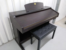 Load image into Gallery viewer, Yamaha Clavinova CVP-204 in Rosewood with double stool. stock nr 22126
