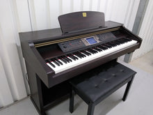 Load image into Gallery viewer, Yamaha Clavinova CVP-204 in Rosewood with double stool. stock nr 22126