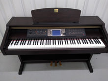 Load image into Gallery viewer, Yamaha Clavinova CVP-204 in Rosewood with double stool. stock nr 22126