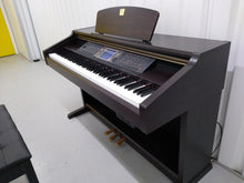 Load image into Gallery viewer, Yamaha Clavinova CVP-204 in Rosewood with double stool. stock nr 22126
