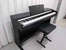 Load image into Gallery viewer, Yamaha Arius YDP-142B Digital Piano in black weighted keys stock number 22140