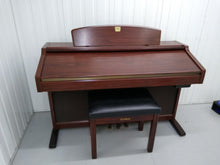 Load image into Gallery viewer, Yamaha Clavinova CVP-206 in mahogany with stool stock nr 22146