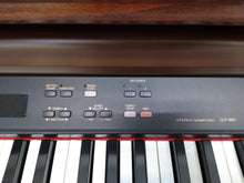 Load image into Gallery viewer, Yamaha Clavinova CLP-860 Digital Piano and stool in mahogany stock # 22143