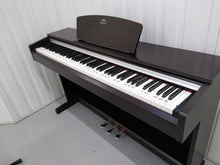 Load image into Gallery viewer, Yamaha Arius YDP-141 digital piano in rosewood with folding stool stock # 22148