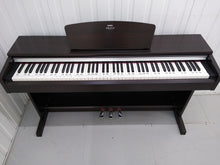 Load image into Gallery viewer, Yamaha Arius YDP-141 digital piano in rosewood with folding stool stock # 22148