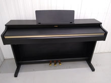 Load image into Gallery viewer, Yamaha Arius YDP-162 Digital Piano satin black, clavinova keyboard stock # 22141