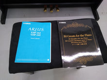 Load image into Gallery viewer, Yamaha Arius YDP-162 Digital Piano satin black, clavinova keyboard stock # 22141