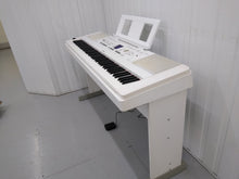 Load image into Gallery viewer, Yamaha DGX-650 in white 88 Key Weighted Keys Portable Grand piano stock # 22137