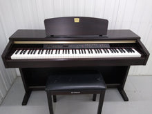 Load image into Gallery viewer, Yamaha Clavinova CLP-120 Digital Piano and stool Full Size 88 keys stock # 22157