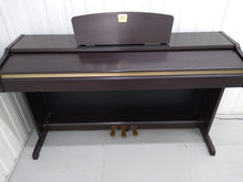 Load image into Gallery viewer, Yamaha Clavinova CLP-115 Digital Piano abd stool in rosewood stock no 22159