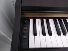 Load image into Gallery viewer, Yamaha Clavinova CLP-115 Digital Piano abd stool in rosewood stock no 22159