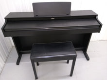 Load image into Gallery viewer, Yamaha Arius YDP-163 Digital Piano satin black clavinova keyboard stock # 22184