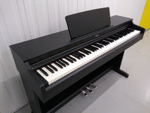 Load image into Gallery viewer, Yamaha Arius YDP-163 Digital Piano satin black clavinova keyboard stock # 22184