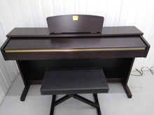 Load image into Gallery viewer, Yamaha Clavinova CLP-320 Digital Piano in Rosewood, with stool, stock no 22179