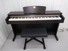 Load image into Gallery viewer, Yamaha Clavinova CLP-320 Digital Piano in Rosewood, with stool, stock no 22179