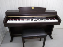Load image into Gallery viewer, Yamaha Clavinova CLP-240 Digital Piano in rosewood + stool stock nr 22187
