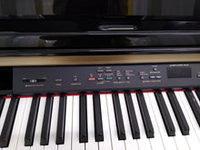 Load image into Gallery viewer, Yamaha Clavinova CLP-240PE Digital Piano polished GLOSSY BLACK stock # 22174