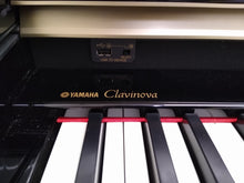 Load image into Gallery viewer, Yamaha Clavinova CLP-240PE Digital Piano polished GLOSSY BLACK stock # 22174