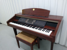 Load image into Gallery viewer, Yamaha Clavinova CVP-208 digital piano / arranger in mahogany. stock nr 22171