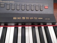 Load image into Gallery viewer, Yamaha Clavinova CVP-208 digital piano / arranger in mahogany. stock nr 22171