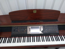 Load image into Gallery viewer, Yamaha Clavinova CVP-208 digital piano / arranger in mahogany. stock nr 22171