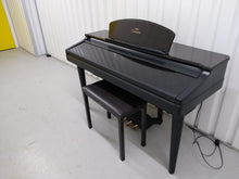 Load image into Gallery viewer, Yamaha Clavinova CVP-107 digital piano / arranger glossy black / dark rosewood. stock nr 22173