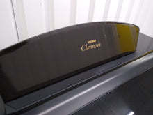 Load image into Gallery viewer, Yamaha Clavinova CVP-107 digital piano / arranger glossy black / dark rosewood. stock nr 22173