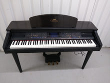 Load image into Gallery viewer, Yamaha Clavinova CVP-107 digital piano / arranger glossy black / dark rosewood. stock nr 22173
