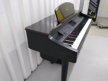Load image into Gallery viewer, Yamaha Clavinova CVP-107 digital piano / arranger glossy black / dark rosewood. stock nr 22173