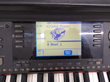 Load image into Gallery viewer, Yamaha Clavinova CVP-107 digital piano / arranger glossy black / dark rosewood. stock nr 22173