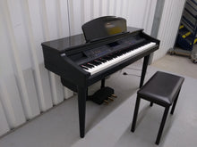 Load image into Gallery viewer, Yamaha Clavinova CVP-107 digital piano / arranger glossy black / dark rosewood. stock nr 22173