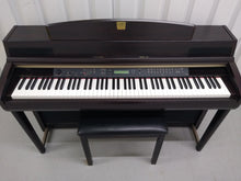 Load image into Gallery viewer, Yamaha Clavinova CLP-270 in dark rosewood with piano stool. stock n. 22193