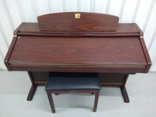 Load image into Gallery viewer, Yamaha Clavinova CVP-205 in mahogany with big speakers in base stock nr 22194