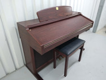 Load image into Gallery viewer, Yamaha Clavinova CVP-205 in mahogany with big speakers in base stock nr 22194