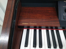 Load image into Gallery viewer, Yamaha Clavinova CVP-205 in mahogany with big speakers in base stock nr 22194