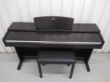 Load image into Gallery viewer, Yamaha Arius YDP-141 digital piano and stool in rosewood stock # 22202