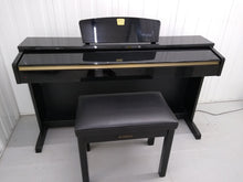 Load image into Gallery viewer, Yamaha Clavinova CLP-320PE Digital Piano in Glossy Black stock no 22203