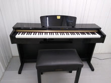 Load image into Gallery viewer, Yamaha Clavinova CLP-320PE Digital Piano in Glossy Black stock no 22203