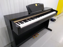 Load image into Gallery viewer, Yamaha Clavinova CLP-320PE Digital Piano in Glossy Black stock no 22203