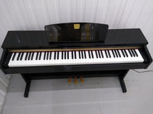 Load image into Gallery viewer, Yamaha Clavinova CLP-320PE Digital Piano in Glossy Black stock no 22203