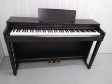 Load image into Gallery viewer, Yamaha clavinova CLP-525 digital piano in rosewood colour stock # 22210