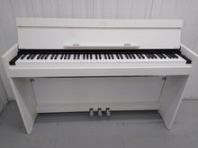 Load image into Gallery viewer, Yamaha Arius YDP-S51 white Digital Piano Slimline space saver stock number 22209