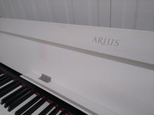 Load image into Gallery viewer, Yamaha Arius YDP-S51 white Digital Piano Slimline space saver stock number 22209