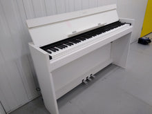 Load image into Gallery viewer, Yamaha Arius YDP-S51 white Digital Piano Slimline space saver stock number 22209