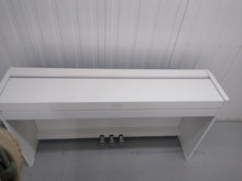 Load image into Gallery viewer, Yamaha Arius YDP-S51 white Digital Piano Slimline space saver stock number 22209