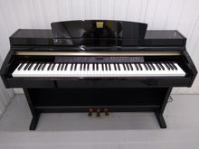 Load image into Gallery viewer, Yamaha Clavinova CLP-240PE Digital Piano polished GLOSSY BLACK stock # 22216