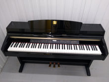 Load image into Gallery viewer, Yamaha Clavinova CLP-240PE Digital Piano polished GLOSSY BLACK stock # 22216